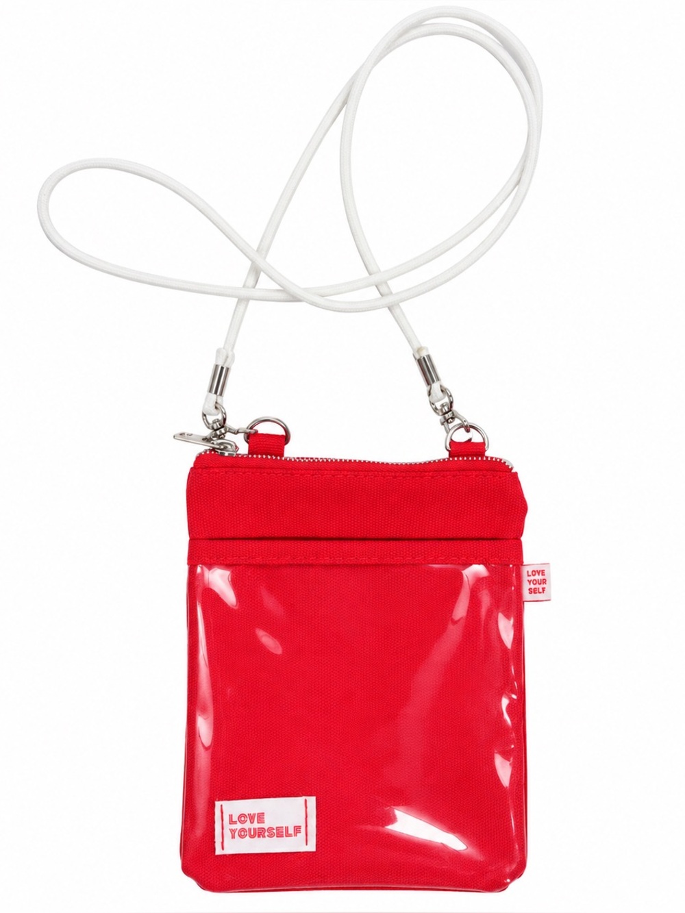 BTS Love Yourself World Tour 2018 Red Mini Crossbody Bag Official